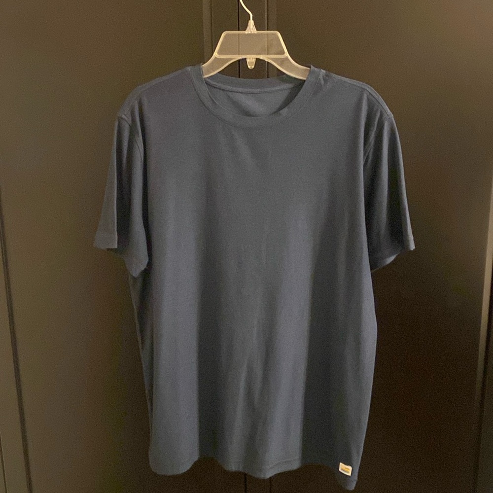 Vuori Strato Tech Tee Navy Heather